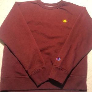 Maroon Champion Crewneck Sweatshirt